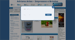 Desktop Screenshot of adrianaartes.com.br